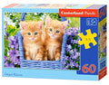 Ginger Kitten, 60 Pieces by Castorland