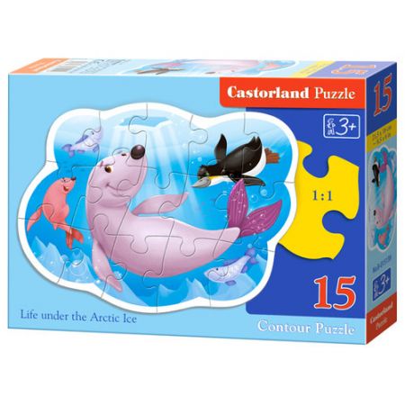 Little under the Artic Ice, 15 Pc Jigsaw Puzzle by Castorland