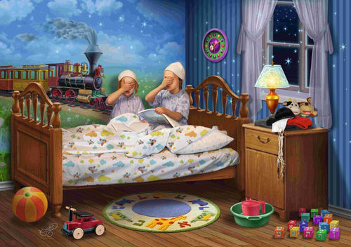 Sweet Dreams, 500 Extra Large Piece Puzzle by Prestige Puzzles Waxberger Collection