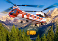 Sky Transport, 180 Pc Jigsaw Puzzle by Castorland