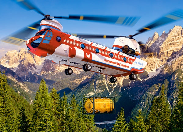 Sky Transport, 180 Pc Jigsaw Puzzle by Castorland
