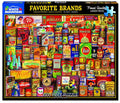 Favorite Brands, 1000 Pc Jigsaw Puzzle by White Mountain