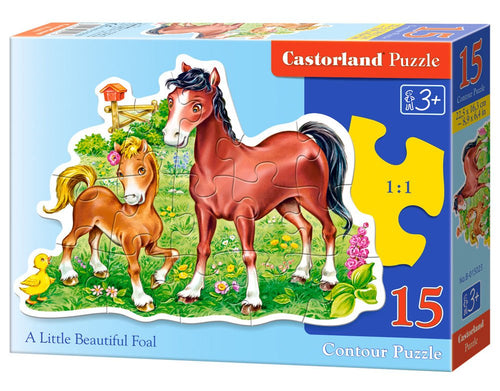 A Little Beautiful Foal  ,15 Pc Jigsaw Puzzle by Castorland