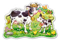 Cows on a Meadow ,12 Maxi Pc Jigsaw Puzzle by Castorland