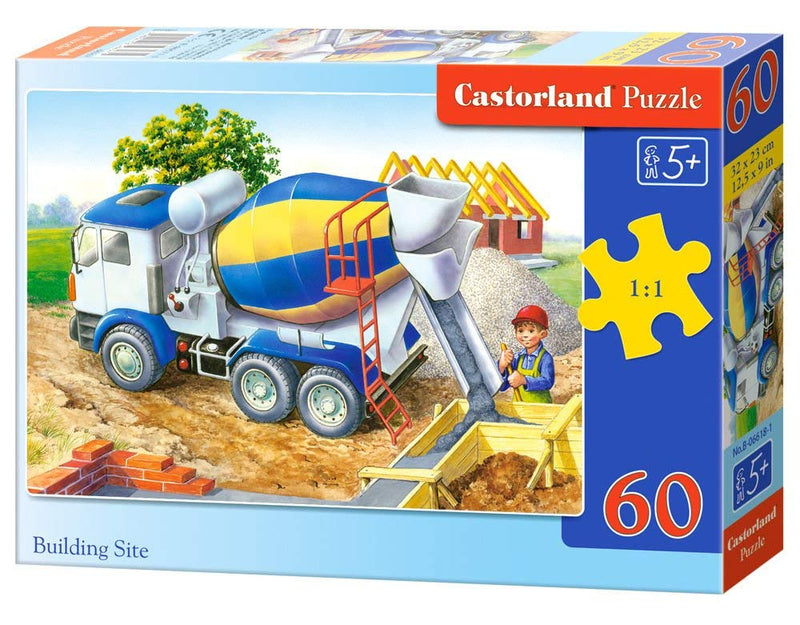 Building Site, 60 Pc Jigsaw Puzzle by Castorland