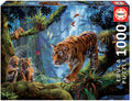 Tigers in The Tree, 1000 Pc Jigsaw Puzzle by Educa