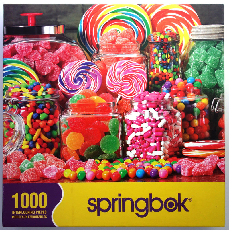 Candy Galore, 1000 Piece Puzzle, by Springbok Puzzles.