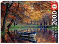 Boat on the Lake, 2000 Piece Puzzle by Educa