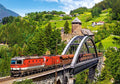 Train on the Bridge, 500 Pc Jigsaw Puzzle by Castorland