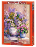 Lilac Flowers, 1500 Pc Jigsaw Puzzle by Castorland