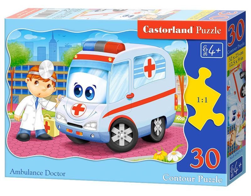 Ambulance Doctor ,30 Pc Jigsaw Puzzle by Castorland