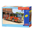 Fire Engine,180 Pc Jigsaw Puzzle by Castorland