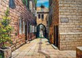 Alleyway in Yerushalayim, 1000 Piece Puzzle by Prestige Puzzles Private Collection