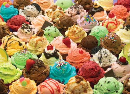 More Ice Cream, 350 Pc Jigsaw Puzzle by Cobble Hill