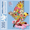 Gold Finch Garden, 300 piece Shaped Puzzle by Bits & Pieces