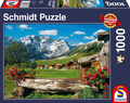 Mountain Paradise, 1000 piece puzzle by Schmidt