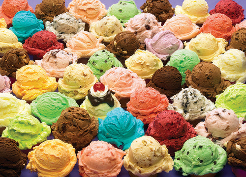 Ice Cream, 1000 Pc Jigsaw Puzzle by Cobble Hill