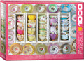 Colorful Tea Cups,1000 piece puzzle by Eurographics