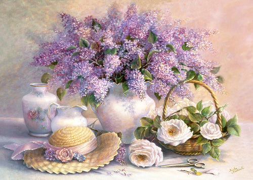 Flower Day , 1000 Pc Jigsaw Puzzle by Castorland