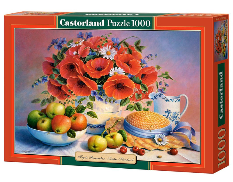 Try to Remember,Trisha Hardwick, 1000 Pc Jigsaw Puzzle by Castorland,