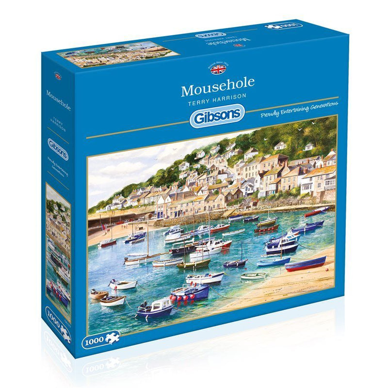 Mousehole, 1000 Pieces by Gibsons Puzzles