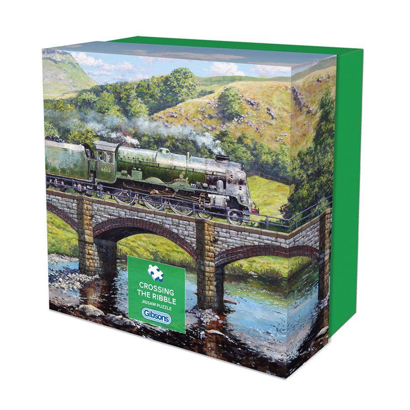 Crossing the Ribble, 500 Pieces by Gibsons Puzzles