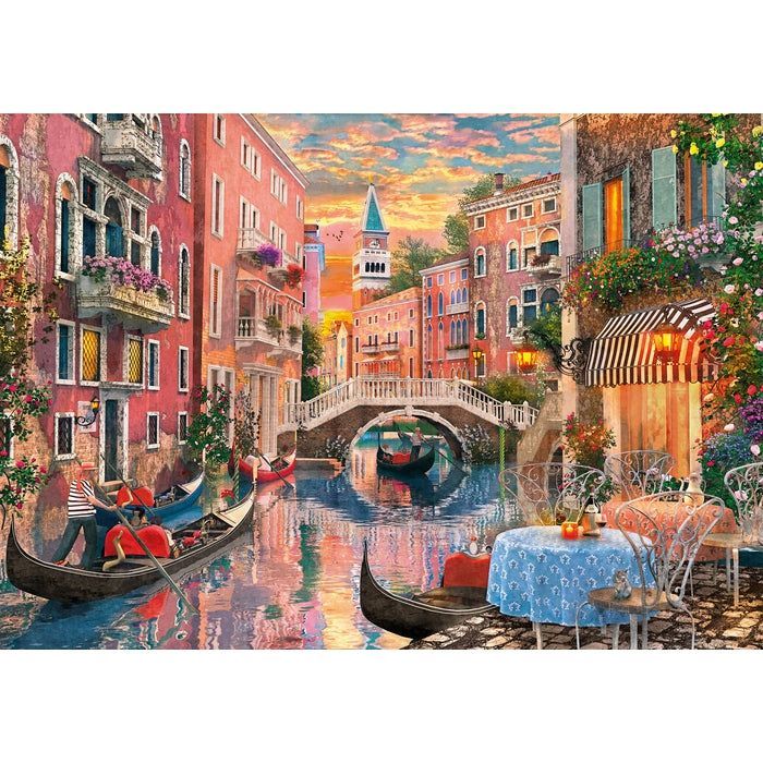 Venice Evening Sunset, 6000 Pcs Jigsaw Puzzle by Clementoni