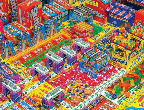Candyscape, 1500 Piece Puzzle, by Springbok Puzzles.