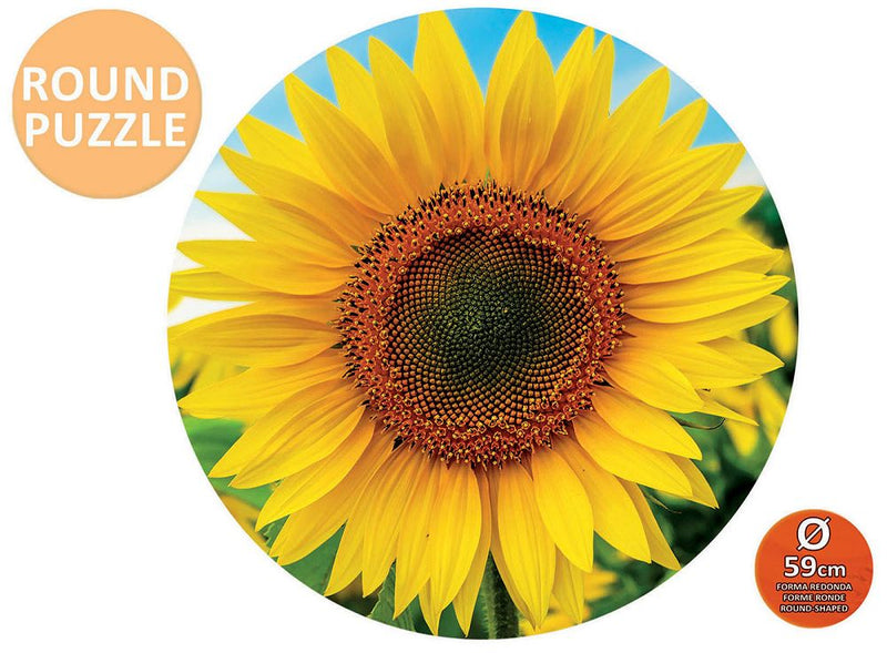 Sunflower, 800 Piece Round Puzzle by Educa