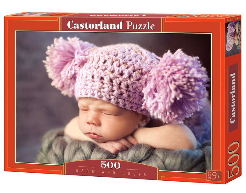 Warm and Cozy, 500 Pc Jigsaw Puzzle by Castorland, 500 Pc Jigsaw Puzzle by Castorland