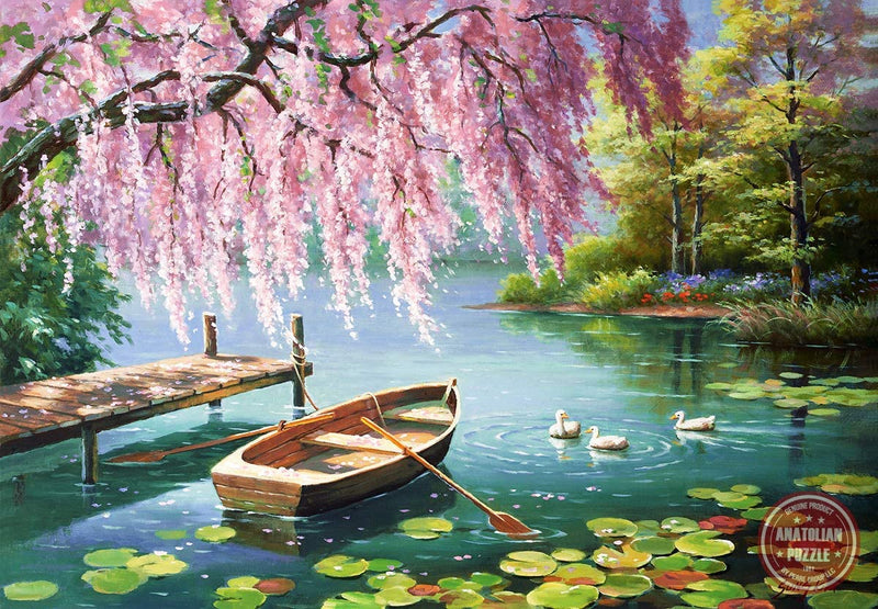 Willow Spring Beauty, 500 Pc Jigsaw Puzzle by Anatolian