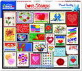 Love Stamps, 1000 Pc Jigsaw Puzzle by White Mountain