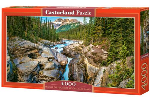 Mistaya Canyon, Banff National, 4000 piece puzzle by Castorland