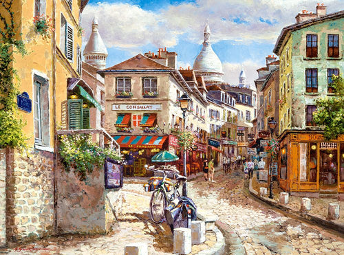 Montmartre Sacre Coeur, 3000 Pc Jigsaw Puzzle by Castorland