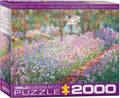 Monet's Garden, 2000 piece puzzle by Eurographics