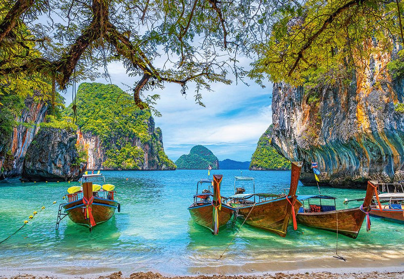 Beautiful Bay in Thailand, 1500 piece puzzle by Castorland