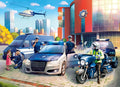 Police Station, 100 piece premium puzzle by Casterland