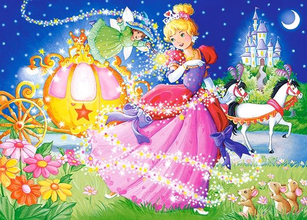 Cinderella, 120 Pc Jigsaw Puzzle by Castorland