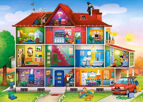 House Life, 120 Pc Jigsaw Puzzle by Castorland