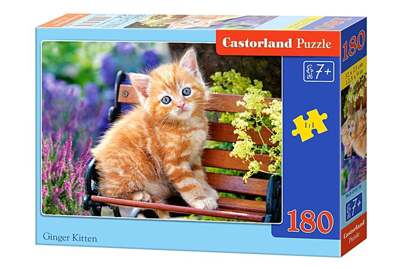 Ginger Kitten, 180 pieces by Castorland