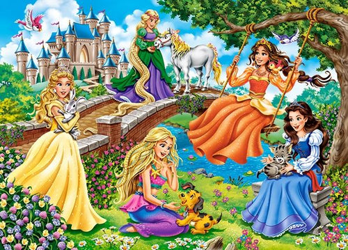 Princesses in Garden, 180 pieces by Castorland