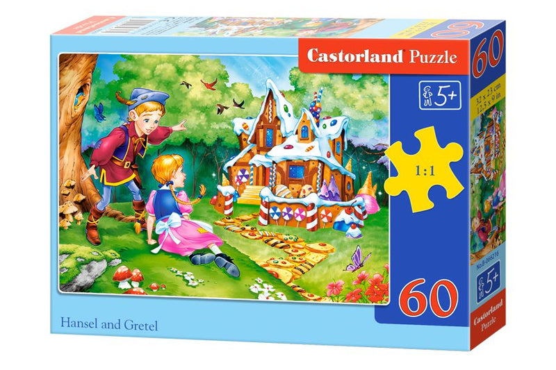 Hansel and Gretel, 60 piece puzzle by Castorland
