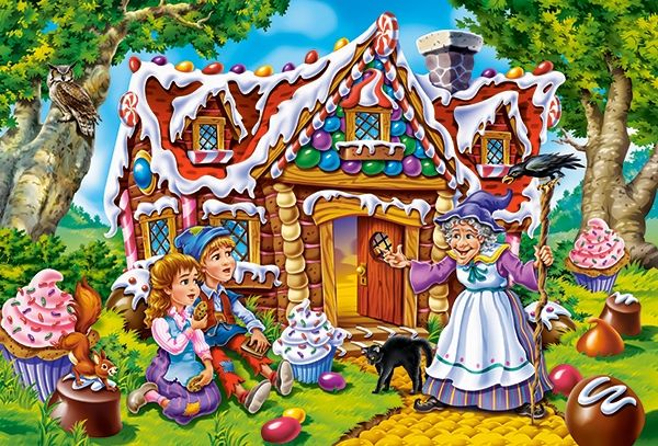 Hansel and Gretel, 40 Maxi, Jigsaw Puzzle by Castorland