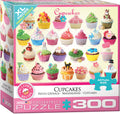 Cupcakes, 300 piece puzzle by Eurographics