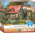 The Country Shed, 300 piece puzzle by Eurographics