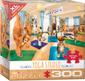 Yoga Studio, 300 Pc Jigsaw Puzzle by Eurographics