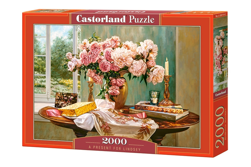 A Present for Lindsey, 2000 Pc Jigsaw Puzzle by Castorland