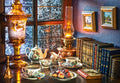Afternoon Tea, 1000 Pc Jigsaw Puzzle by Castorland
