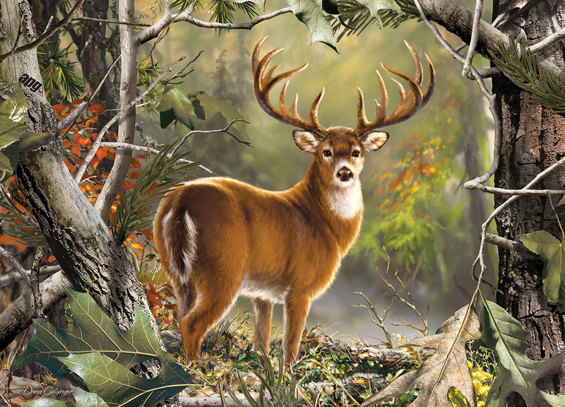 Backcountry Buck, 1000 Piece Puzzle, by Master Pieces.