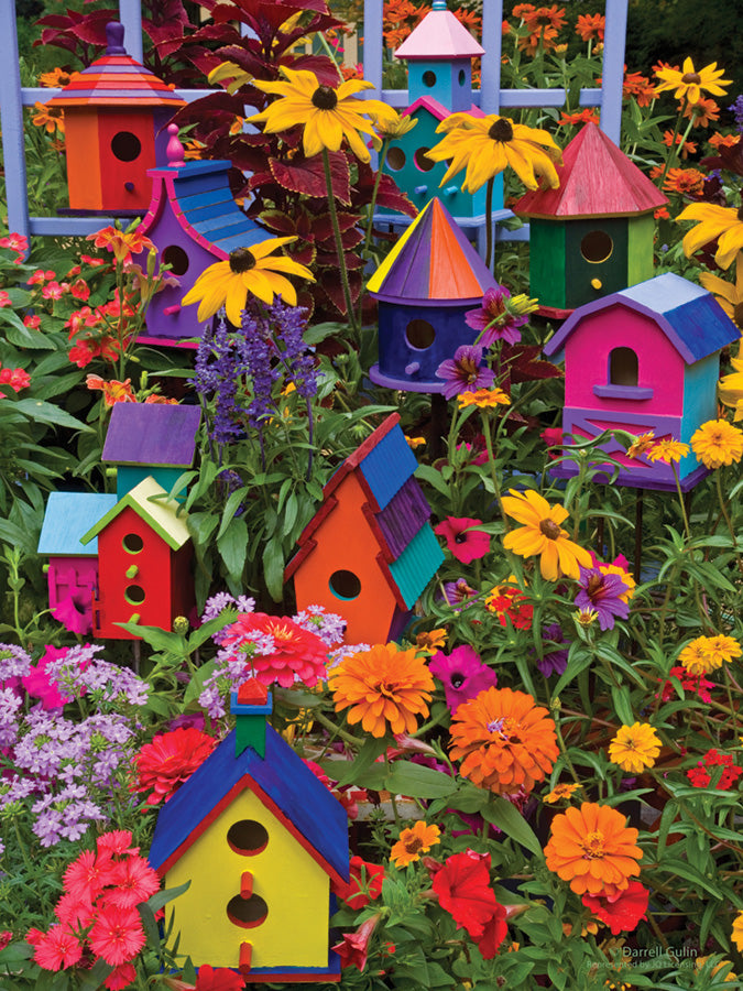 Birdhouses , 275  Pc Jigsaw Puzzle by Cobble Hill